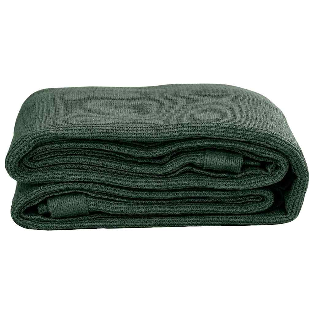 vidaXL Tent Carpet 300x500 cm HDPE Green - dark green