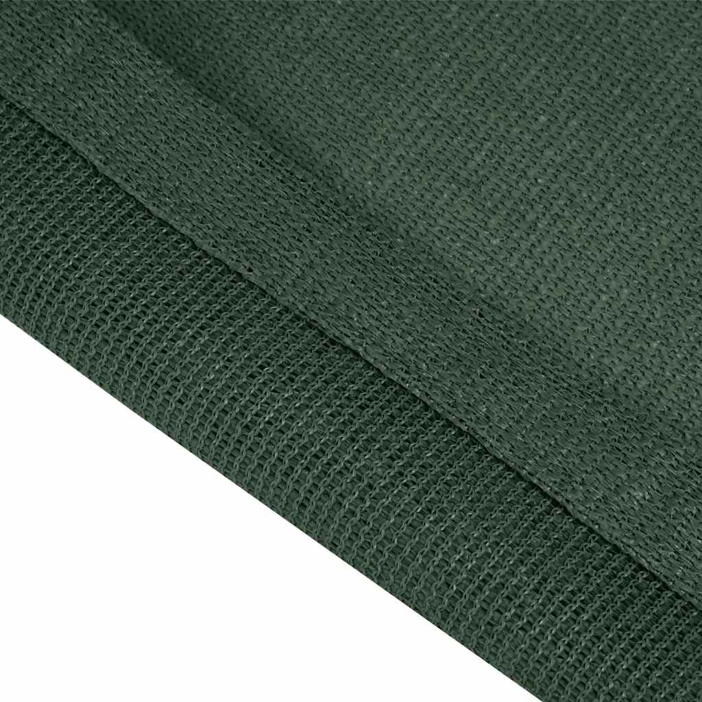 vidaXL Tent Carpet 300x500 cm HDPE Green - dark green