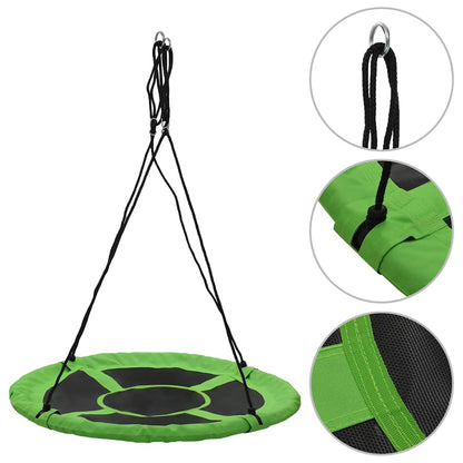 vidaXL Swing 110 cm 100 kg Green