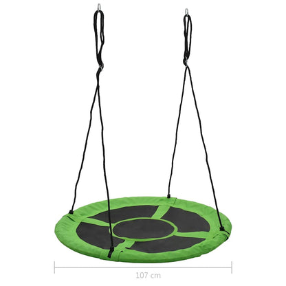 vidaXL Swing 110 cm 100 kg Green