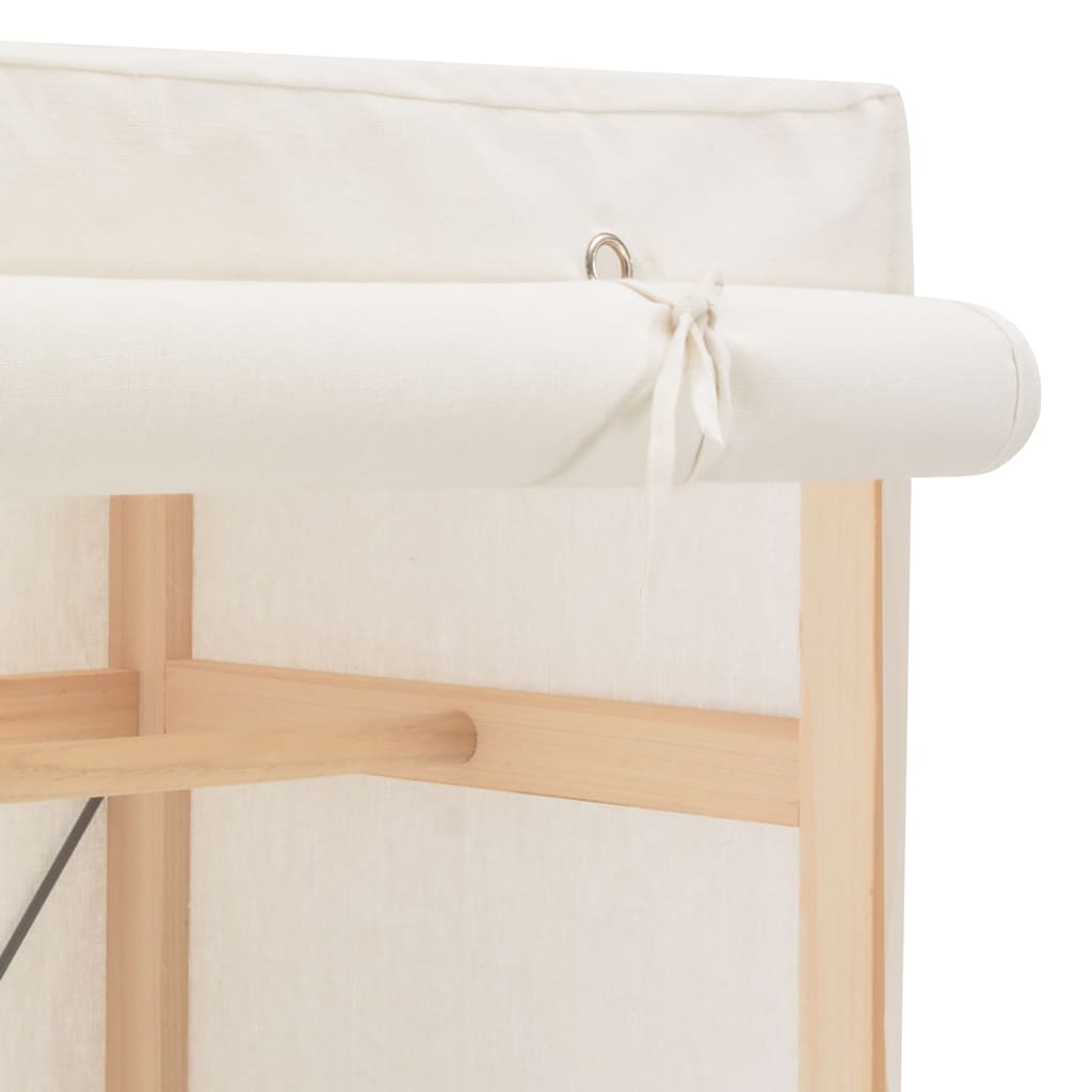 248192 vidaXL Wardrobe White 79x40x170 cm Fabric