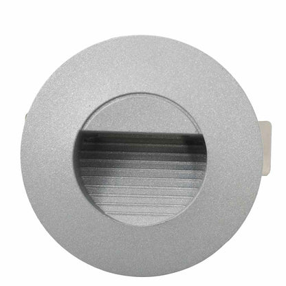 vidaXL Outdoor LED Wall Lights 6 pcs 2 W Silver Round