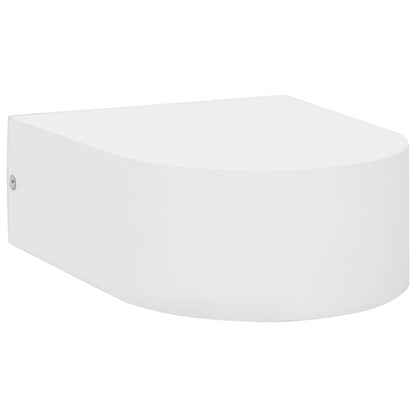 vidaXL Outdoor Wall Lights 2 pcs 11 W White Round