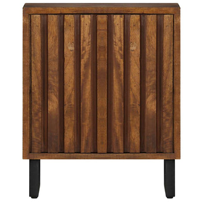 vidaXL Bedside Cabinet 40x30x50 cm Solid Mango Wood - Brown