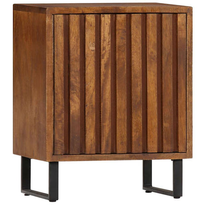 vidaXL Bedside Cabinet 40x30x50 cm Solid Mango Wood - Brown