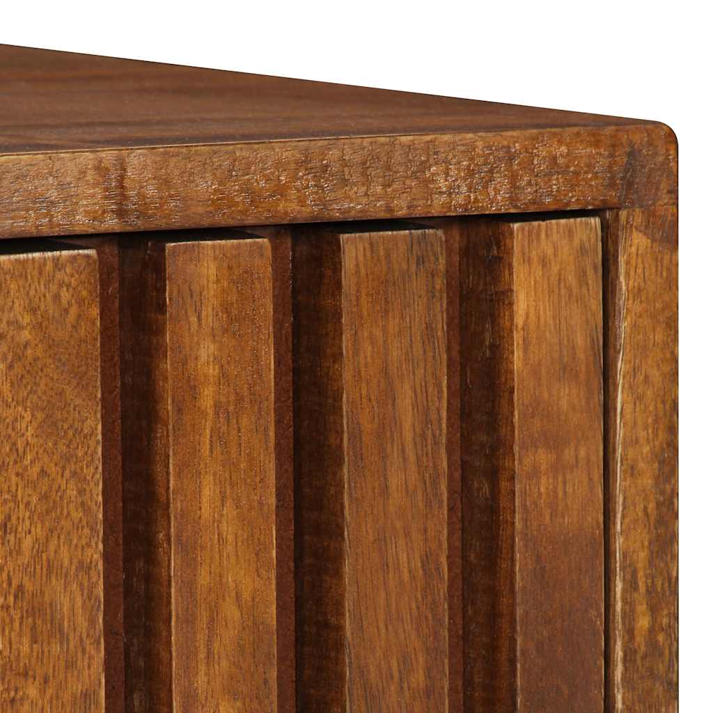 vidaXL Bedside Cabinet 40x30x50 cm Solid Mango Wood - Brown