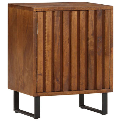 vidaXL Bedside Cabinet 40x30x50 cm Solid Mango Wood - Brown