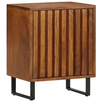vidaXL Bedside Cabinet 40x30x50 cm Solid Mango Wood - Brown