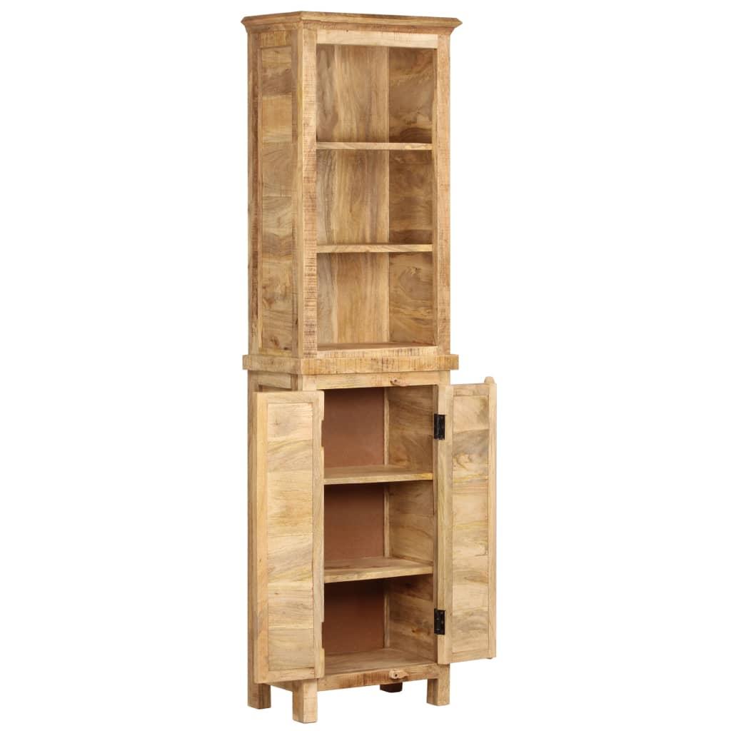vidaXL Bookshelf 50x30x180 cm Solid Mango Wood - Brown