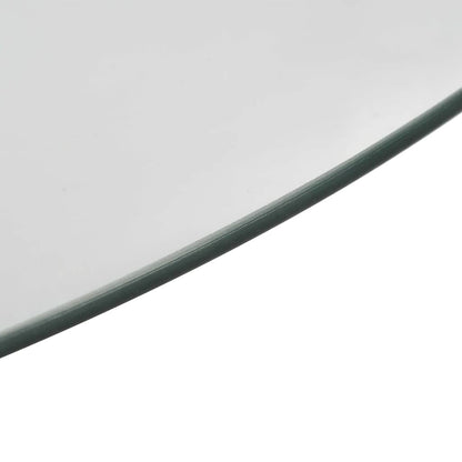 249498 vidaXL Rotating Serving Plate Transparent 60 cm Tempered Glass - Transpart - 0.4 cm