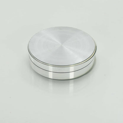 249498 vidaXL Rotating Serving Plate Transparent 60 cm Tempered Glass - Transpart - 0.4 cm