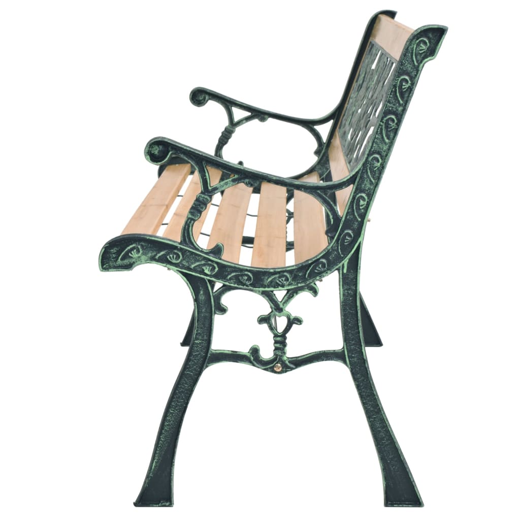 40261 vidaXL Garden Bench 122 cm Wood - Brown - 122 x 51 x 73 cm