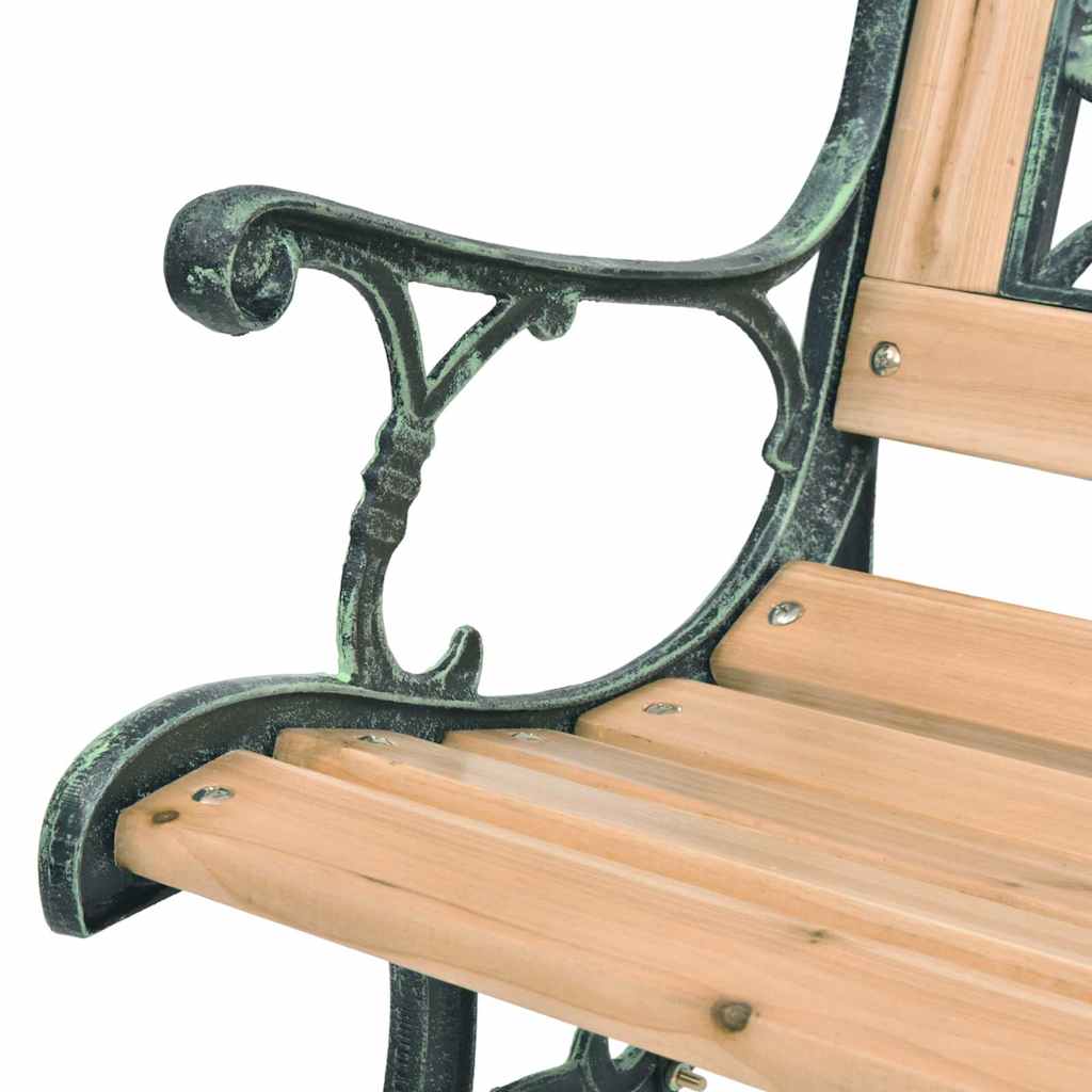 40261 vidaXL Garden Bench 122 cm Wood - Brown - 122 x 51 x 73 cm