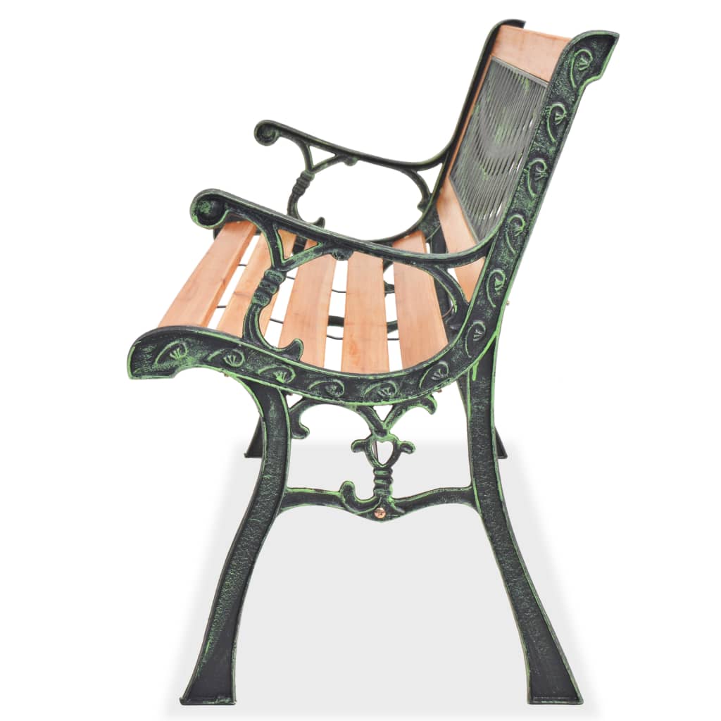 40262 vidaXL Garden Bench 122 cm Wood - Brown - 122 x 51 x 73 cm