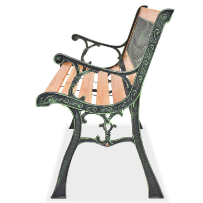 40262 vidaXL Garden Bench 122 cm Wood - Brown - 122 x 51 x 73 cm