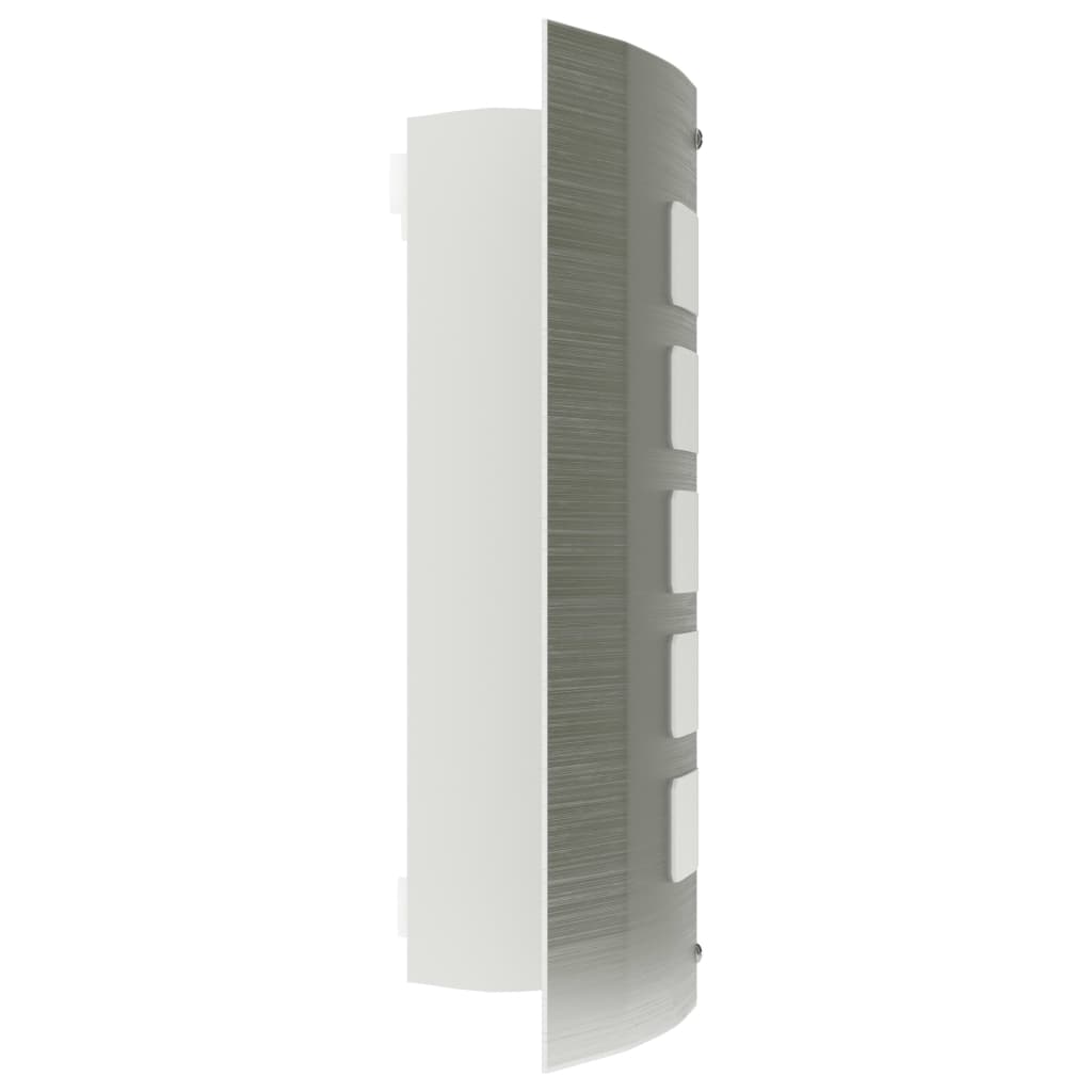 vidaXL Wall Lamp Waterproof Stainless Steel - Silver