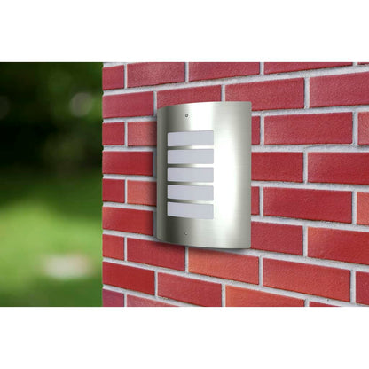 vidaXL Wall Lamp Waterproof Stainless Steel - Silver
