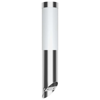 vidaXL Wall Lamp Waterproof Stainless Steel 60 W - Silver