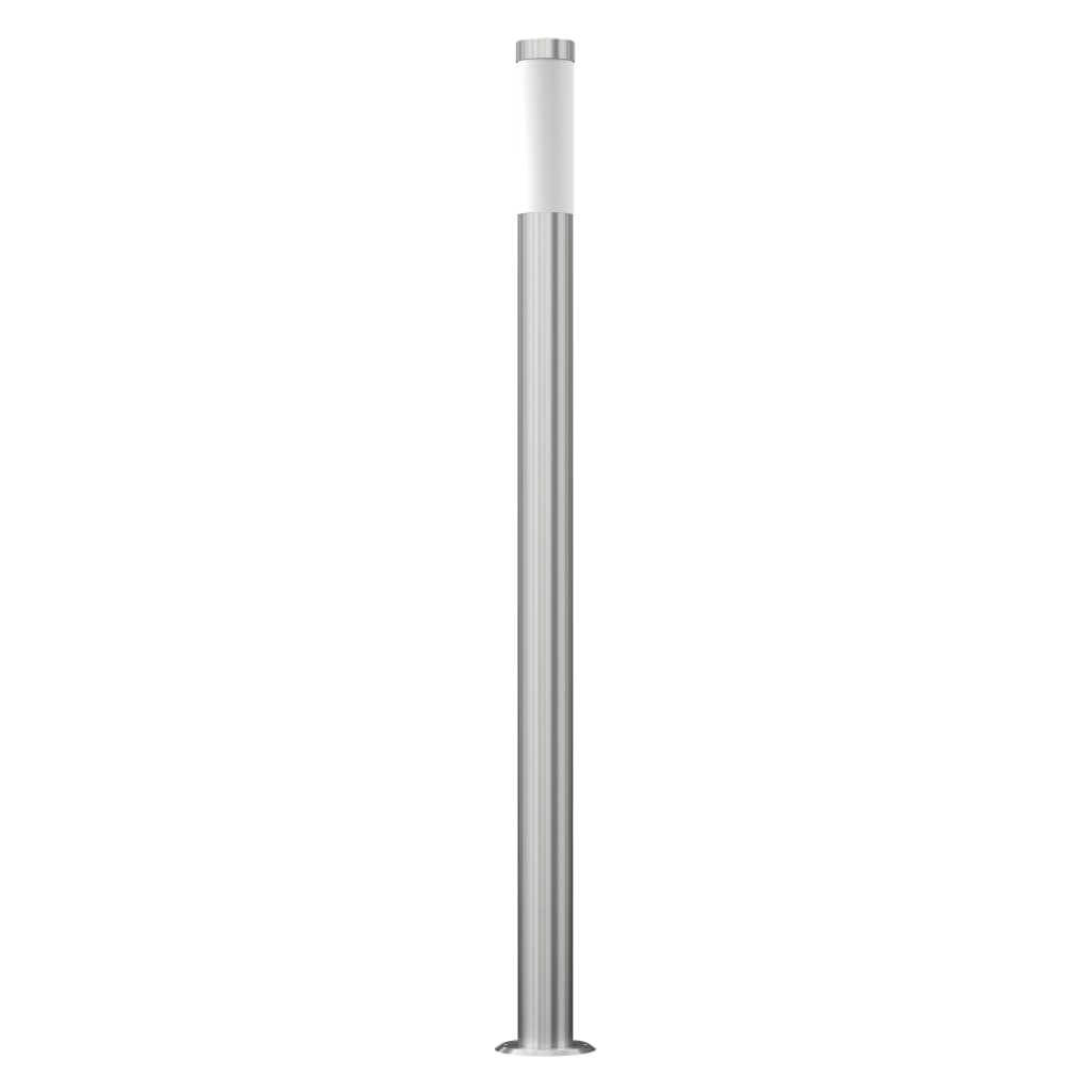 vidaXL Garden Lamp Set 3-piece Waterproof Stainless Steel - Silver