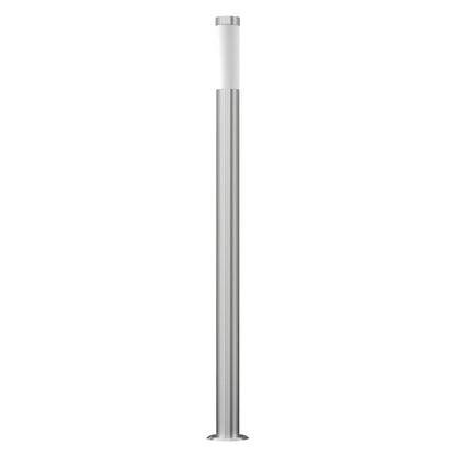 vidaXL Garden Lamp Set 3-piece Waterproof Stainless Steel - Silver