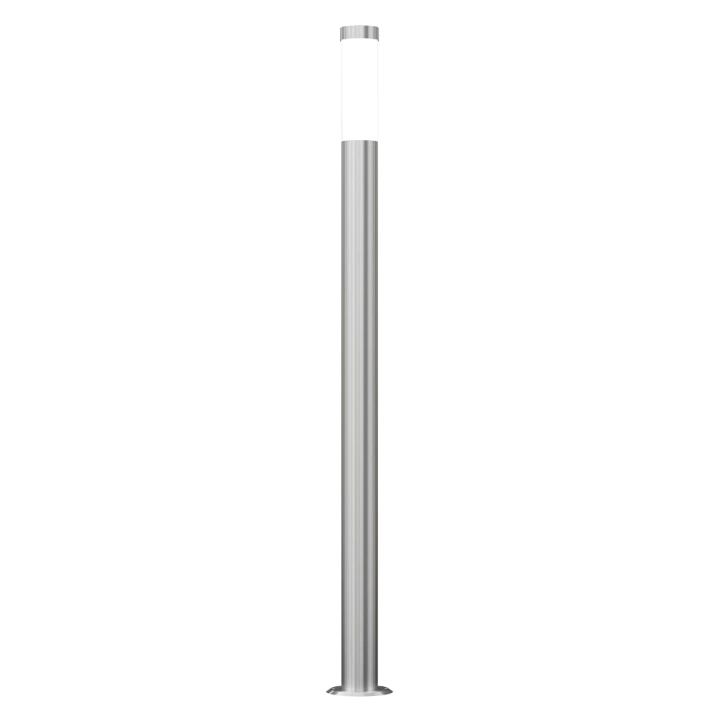 vidaXL Garden Lamp Set 3-piece Waterproof Stainless Steel - Silver