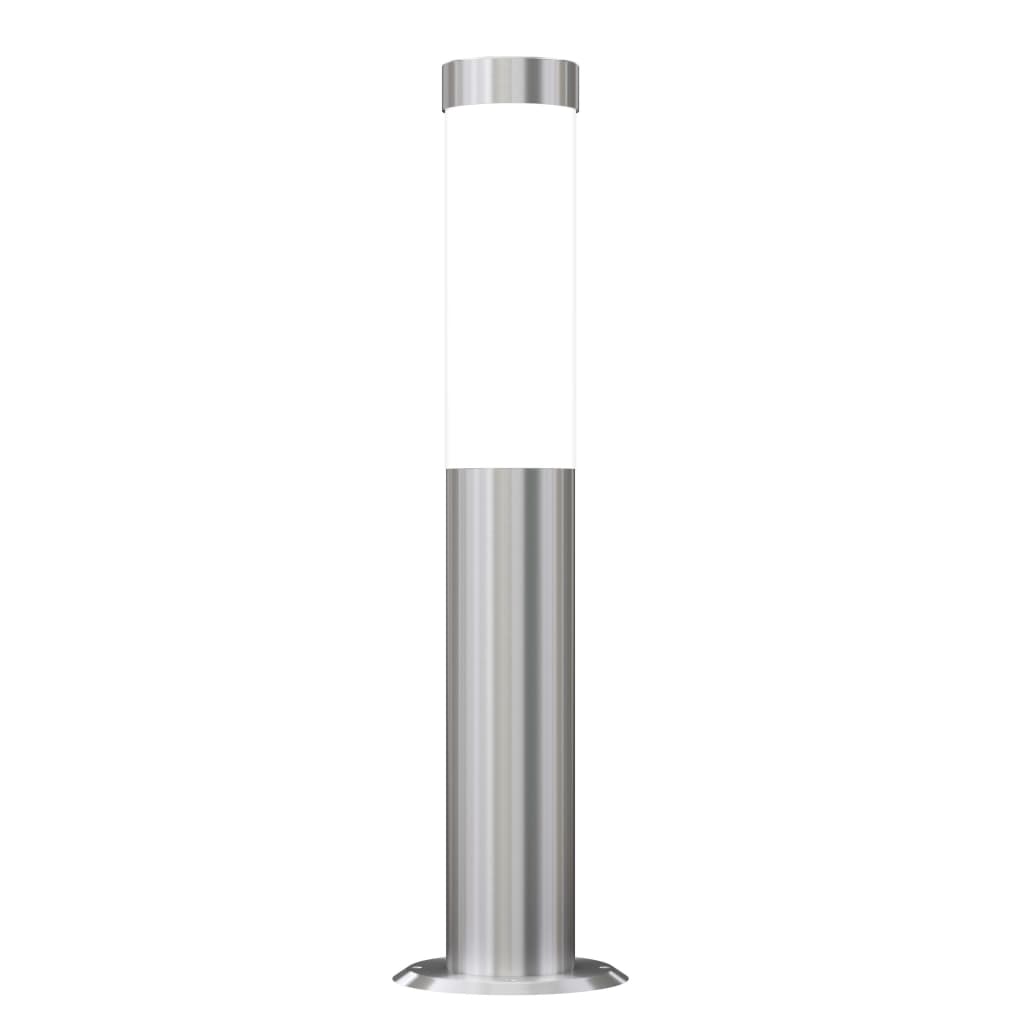 vidaXL Garden Lamp Set 3-piece Waterproof Stainless Steel - Silver