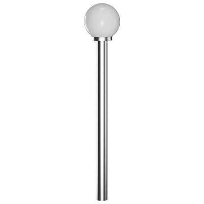 vidaXL Garden Lamp Post 1 Lamp 110cm - White