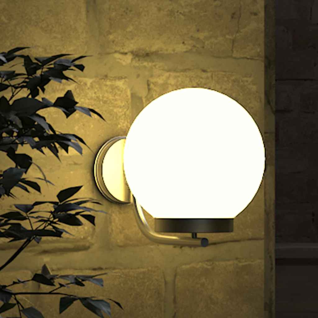 vidaXL Garden Wall Lamp 32cm - White