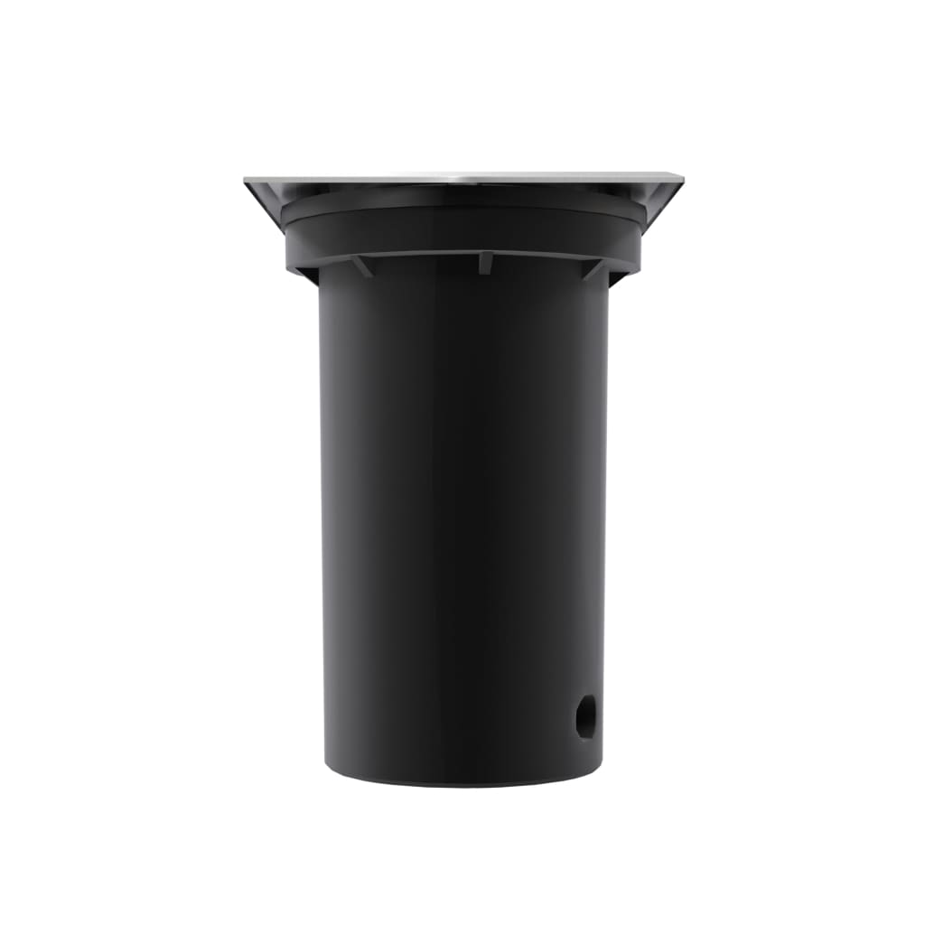 vidaXL Outdoor Ground Lights 3 pcs Square - Black