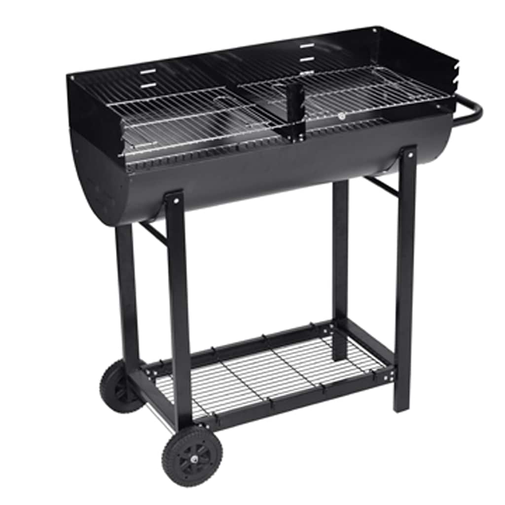 vidaXL Charcoal Barbecue Dakota - Black