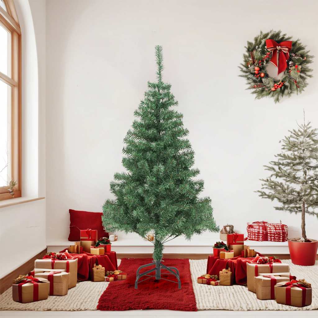 vidaXL Artificial Christmas Tree with Stand 180 cm 564 Branches - Green