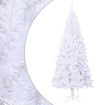 vidaXL Artificial Christmas Tree with Stand 180 cm 620 Branches - White