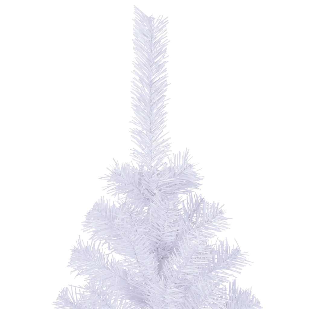 vidaXL Artificial Christmas Tree with Stand 180 cm 620 Branches - White
