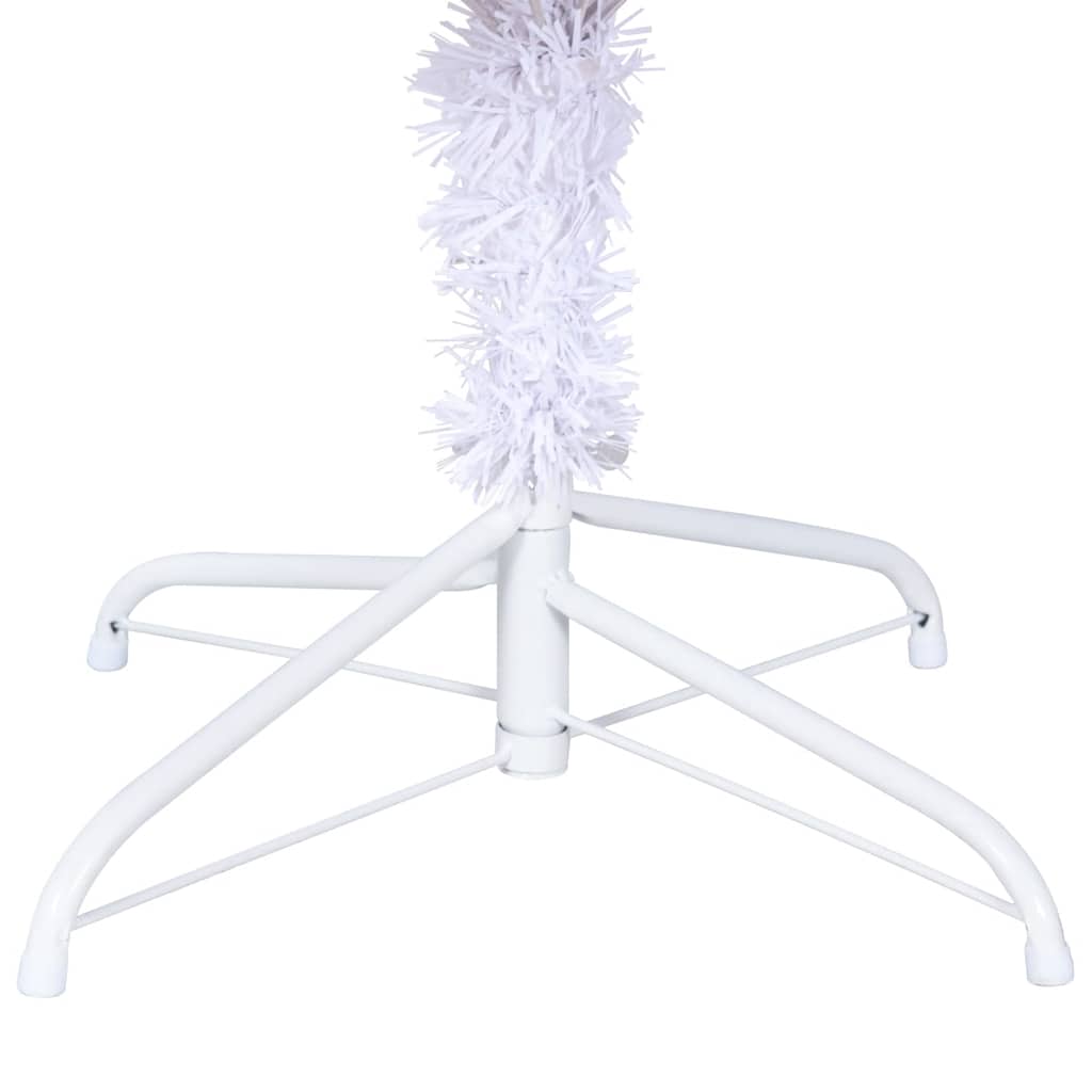 vidaXL Artificial Christmas Tree with Stand 180 cm 620 Branches - White