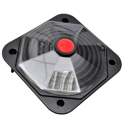 vidaXL Pool Solar Heater - Black - 71.5 x 71.5 cm