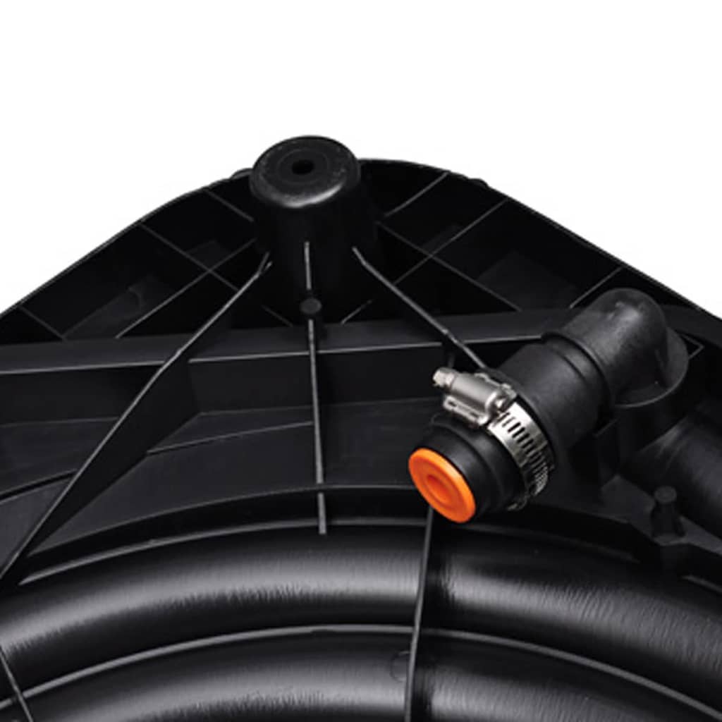 vidaXL Pool Solar Heater - Black - 71.5 x 71.5 cm