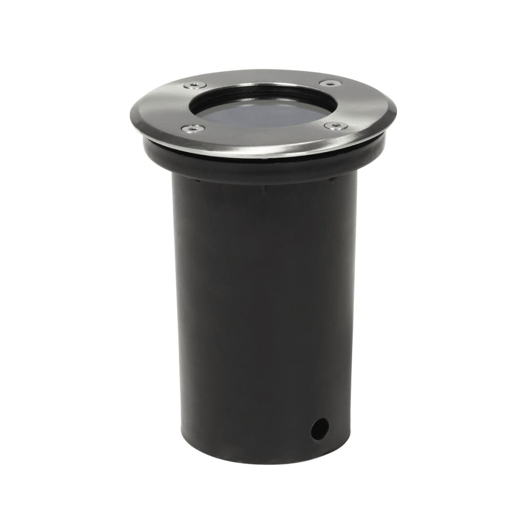vidaXL Outdoor Ground Lights 12 pcs Round - Silver