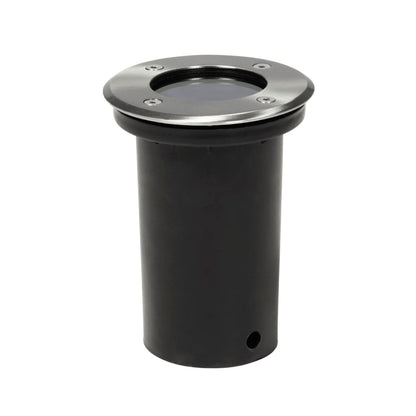 vidaXL Outdoor Ground Lights 12 pcs Round - Silver