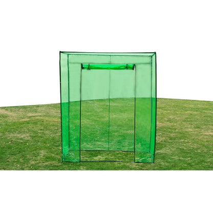 vidaXL Greenhouse Steel frame PVC - Green