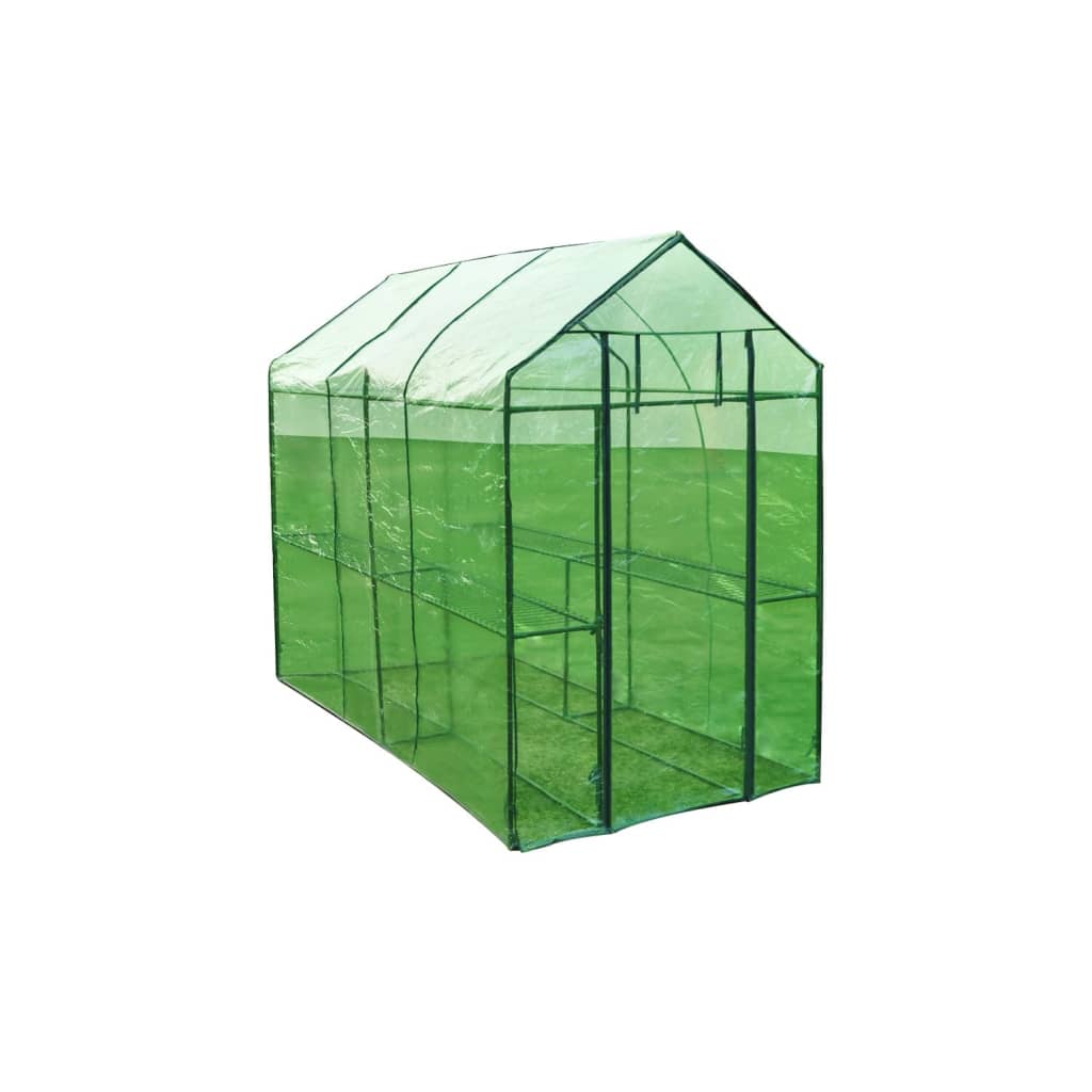vidaXL Greenhouse Steel XL - Green