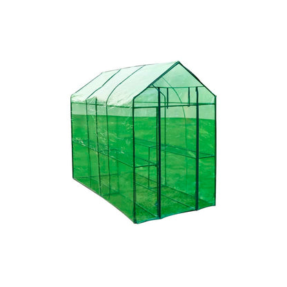 vidaXL Greenhouse Steel XL - Green