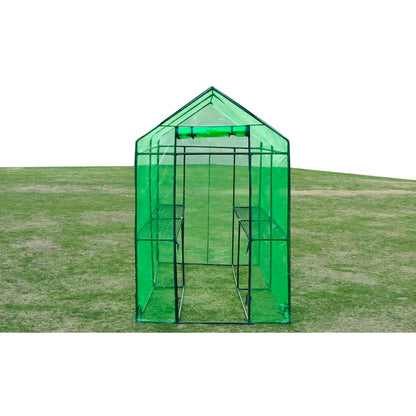 vidaXL Greenhouse Steel XL - Green