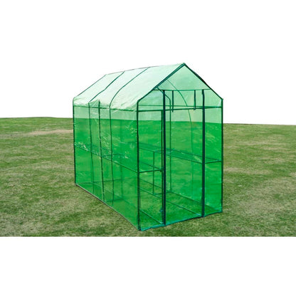 vidaXL Greenhouse Steel XL - Green