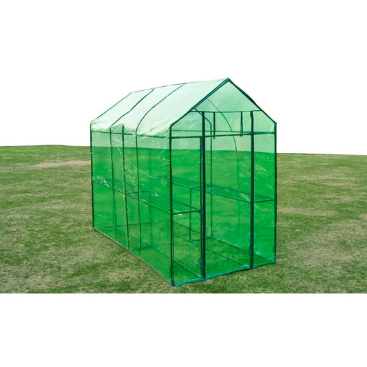 vidaXL Greenhouse Steel XL - Green