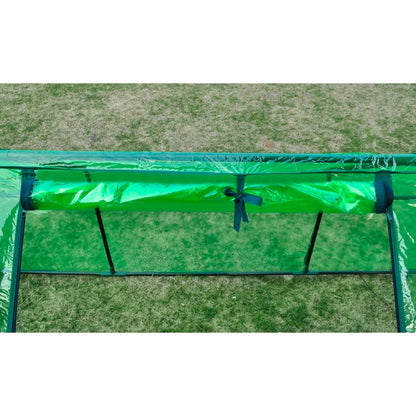 vidaXL Greenhouse with 3 Doors - Green
