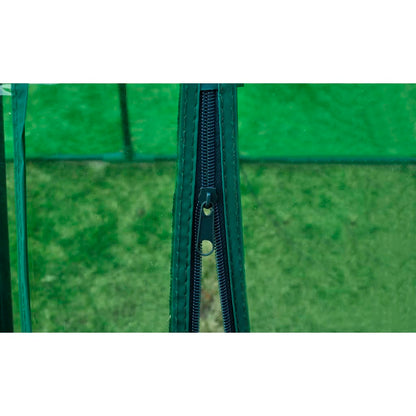 vidaXL Greenhouse with 3 Doors - Green