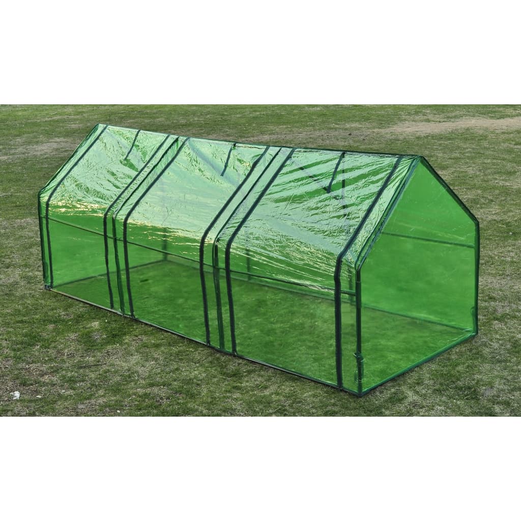 vidaXL Greenhouse with 3 Doors - Green