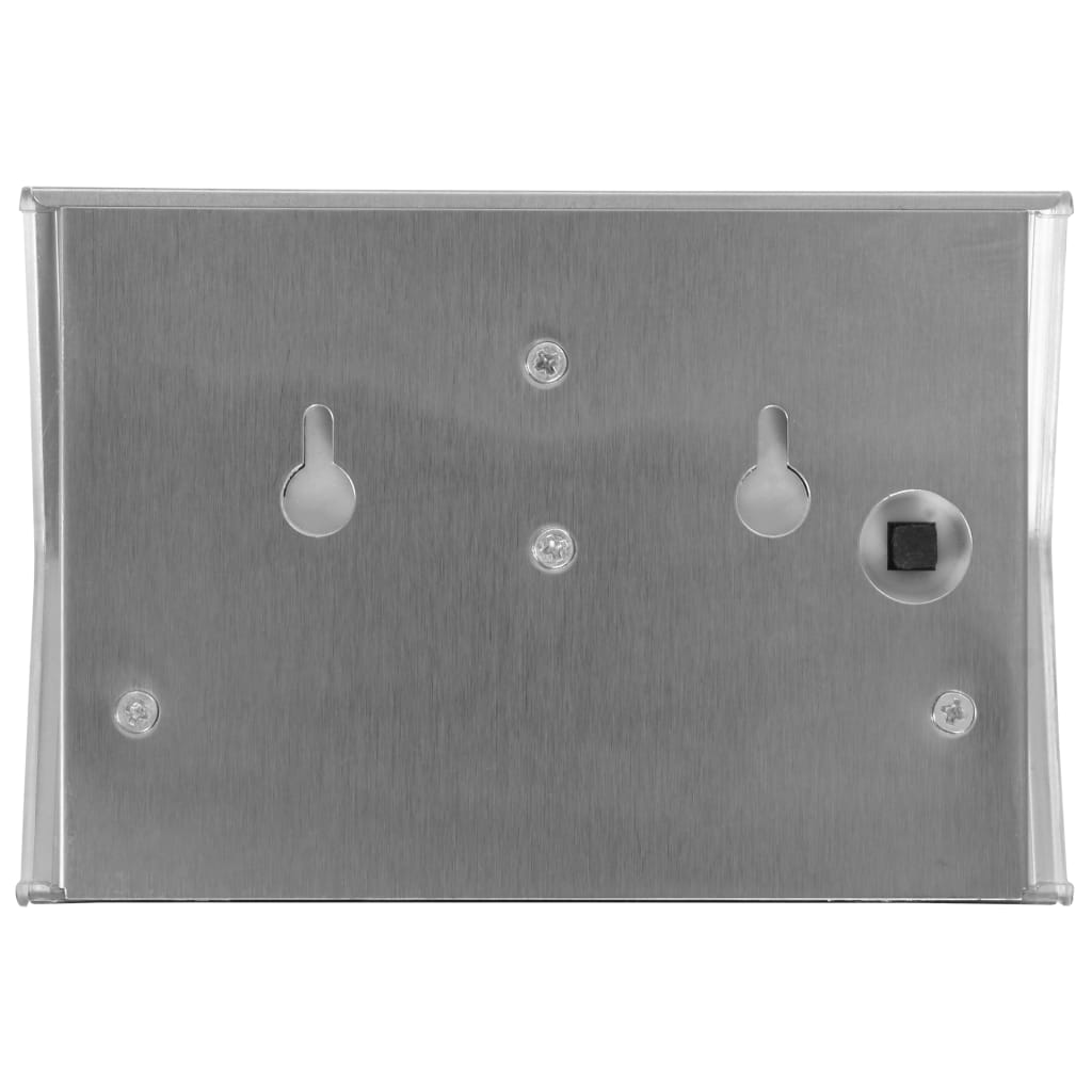 Solar 4 x Stair Lamp - Silver