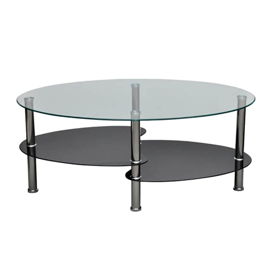 vidaXL Coffee Table with Exclusive Design Black - 90 x 45 x 43 cm
