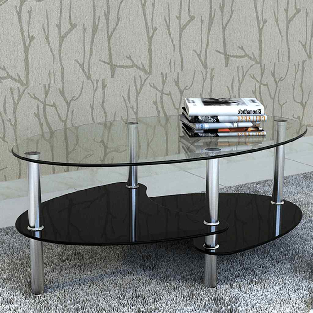 vidaXL Coffee Table with Exclusive Design Black - 90 x 45 x 43 cm